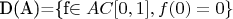 D(A)=\{f\in AC[0,1], f(0)=0\}