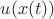 $u(x(t))$
