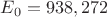 $E_0=938,272$