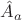 $\hat{A}_a$