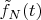 $\tilde{f}_N(t)$