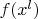 $f(x^{l})$