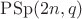 $\mathrm{PSp}(2 n, q)$