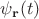 $\psi_{\mathbf{r}} (t)$