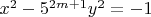 $x^2-5^{2m+1}y^2=-1$