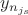 $y_{n_{j_{s}}}$