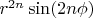 $r^{2n}\sin(2n\phi)$