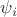 $ \psi_i$
