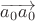 $\overrightarrow{a_0a_0}$