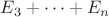 $E_3+\dots+E_n$