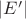 $|E'|$