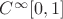 $C^\infty [0,1]$