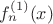 $f_n^{(1)}(x)$