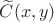 $\widetilde{C}(x,y)$