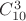 $C_{10}^3$