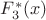 $F_3^*(x)$