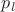 $p_{l}$
