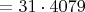 $=31\cdot 4079$