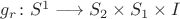 $g_r\colon S^1\longrightarrow S_2\times S_1\times I$