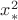 $x_*^2$ $x_*^2$