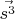 $ \vec{s^3}$