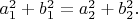 $a_1^2+b_1^2=a_2^2+b_2^2.$
