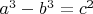 $a^3-b^3=c^2$