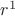 $r^1$