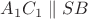 $A_1C_1 \parallel SB$