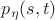 $p_\eta(s,t)$