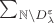 $\sum_{\mathbb{N}\setminus D_\lambda^\varepsilon}$