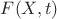 $F(X,t)$