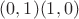 $ (0,1) (1,0) $ $ (0,1) (1,0) $