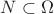 $N\subset \Omega$