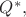 $Q^*,$