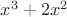 $x^3+2x^2$