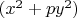 $(x^2+py^2)$