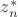 $z_n^{*}$ $z_n^{*}$