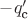 $-q'_\text{с}$