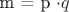 m = p \cdot q