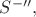 $S^{-\prime\prime},$