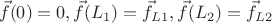 $$\vec f(0) = 0, \vec f(L_1) = \vec f_{L1}, \vec f(L_2) = \vec f_{L2}$$ $$\vec f(0) = 0, \vec f(L_1) = \vec f_{L1}, \vec f(L_2) = \vec f_{L2}$$
