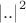 $\left\lvert..\right\rvert^2$