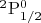 $^2\mathrm{P}^0_{1/2}$