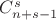$C^s_{n+s-1}$