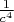 $\frac 1{c^4}$