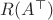 $R(A^{\top})$