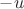 $ -u$