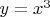 $y =x^3$