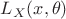 $L_X(x,\theta)$